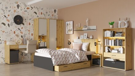 Шкаф угловой Kubo (Кубо) 