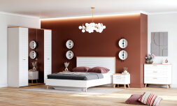 Комод 5 ящиков Гавана, Белый