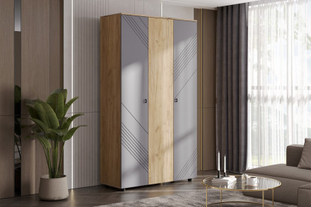 Шкаф трехстворчатый Байкал 